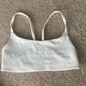 lululemon wunder train strappy racer bra light support a/b cup